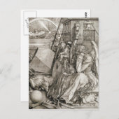 Albrecht Durer - Melancholia Briefkaart (Voorkant / Achterkant)