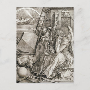 Albrecht Durer - Melancholia Briefkaart