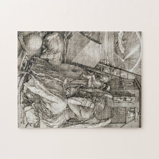 Albrecht Durer - Melancholia Legpuzzel (Horizontaal)