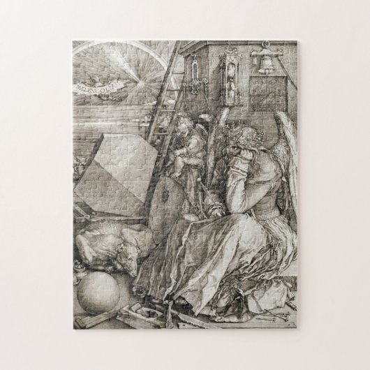 Albrecht Durer - Melancholia Legpuzzel (Verticaal)