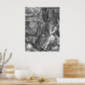Albrecht Durer Melencolia I Poster (Keuken)