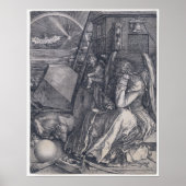 Albrecht Dürer Melencolia I Poster (Voorkant)