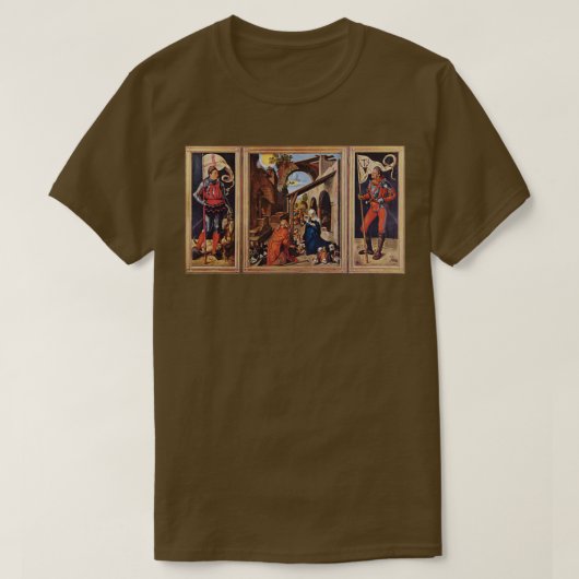 Albrecht Durer Paumgartner altarstuk T-shirt (Design voorkant)
