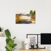 Albrecht Durer Pond in het hout Poster (Thuiskantoor)