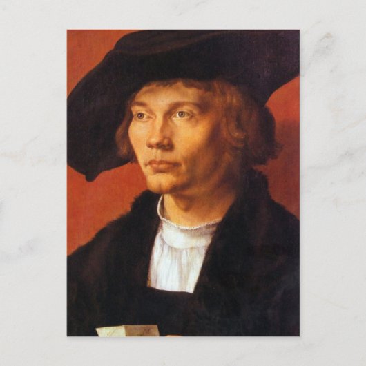 Albrecht Durer - Portret van een jong man 3 Briefkaart (Voorkant)