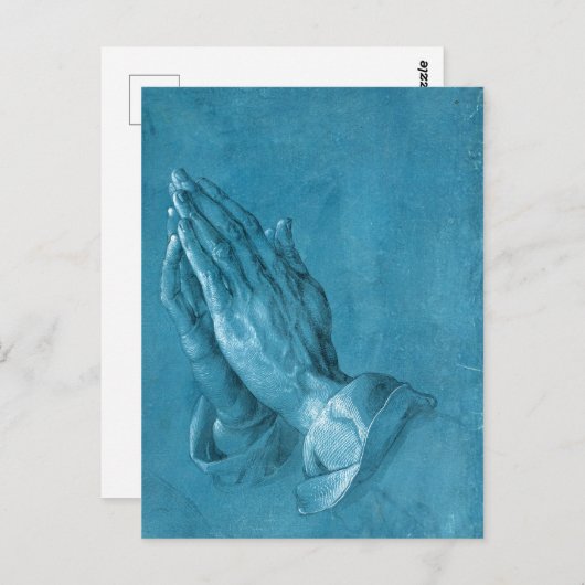 Albrecht Dürer Praying Hands Briefkaart (Voorkant / Achterkant)