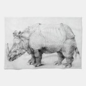 Albrecht Durer Rhinoceros Kitchen Towel Theedoek (Horizontaal)