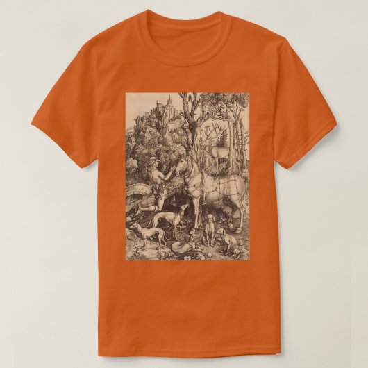 Albrecht Durer Saint Eustace 1500 T-shirt (Design voorkant)