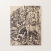 Albrecht Durer - Saint Eustace Legpuzzel (Verticaal)