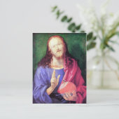 Albrecht Durer - Salvator Mundi Briefkaart (Staand voorkant)