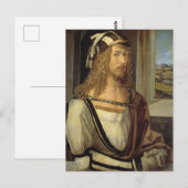 Albrecht Dürer Self Portrait (1498) Briefkaart (Voorkant / Achterkant)