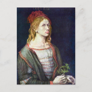 Albrecht Durer - Self Portrait 3 Briefkaart