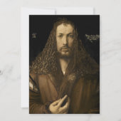 Albrecht Durer - Self Portrait Aankondiging (Voorkant)