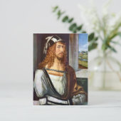 Albrecht Durer - Self Portrait Briefkaart (Staand voorkant)