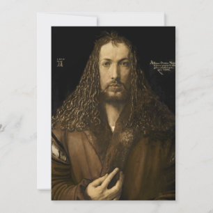 Albrecht Durer - Self Portrait Kaart
