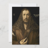 Albrecht Durer - Self Portrait Kaart (Voorkant)