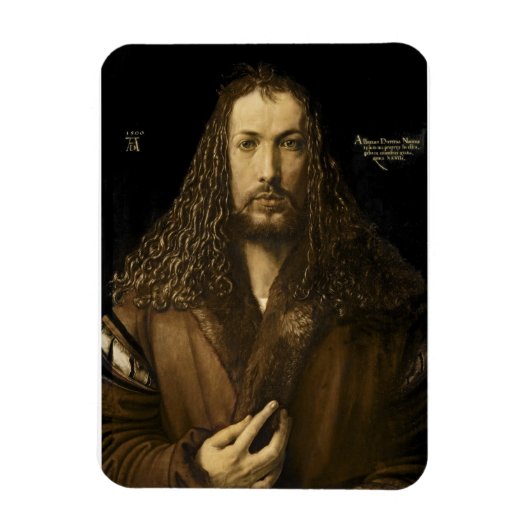 Albrecht Durer - Self Portrait Magneet (Verticaal)