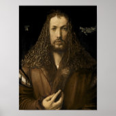 Albrecht Durer - Self Portrait Poster (Voorkant)