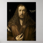 Albrecht Durer - Self Portrait Poster (Voorkant)