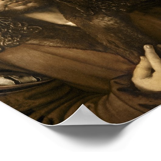 Albrecht Durer - Self Portrait Poster (Hoek)