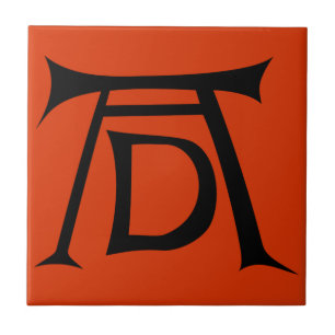 Albrecht Durer Signature Monogram Tegeltje
