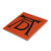 Albrecht Durer Signature Monogram Tegeltje (Zijkant)