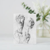 Albrecht Durer Sketch Briefkaart (Staand voorkant)