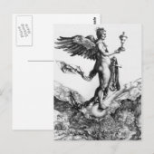 Albrecht Durer Sketch Briefkaart (Voorkant / Achterkant)