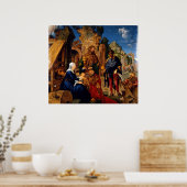 Albrecht Durer The Adoration of the Magi Poster (Keuken)