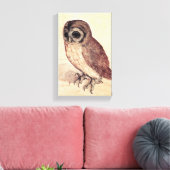 Albrecht Durer The Little Owl Canvas Afdruk (Insitu (Woonkamer))