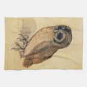 Albrecht Durer The Little Owl Theedoek (Horizontaal)