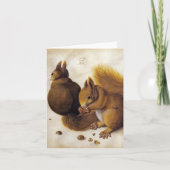 Albrecht Dürer, Twee Eekhoorns _ Kunst Kaart (Voorkant)