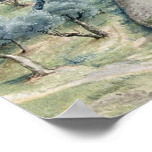 Albrecht durer - Uitzicht van de vallei van Arco . Poster (Hoek)