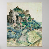 Albrecht durer - Uitzicht van de vallei van Arco . Poster (Voorkant)