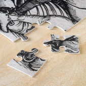 Albrecht Dürer Vier Horssperma van de Apocalypse P Legpuzzel (Zijkant)