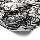 Albrecht Dürer Vier Horssperma van de Apocalypse Poster (Hoek)