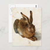 ALBRECHT DÜRER - Young hare 1502 Briefkaart (Voorkant / Achterkant)