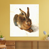 ALBRECHT DÜRER - Young hare 1502 Canvas Afdruk (Insitu (Woonkamer))