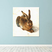 ALBRECHT DÜRER - Young hare 1502 Canvas Afdruk (Insitu (Houten vloer))