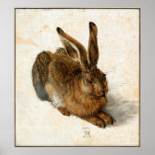 ALBRECHT DÜRER - Young hare 1502 Poster (Voorkant)