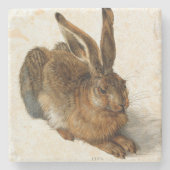 ALBRECHT DÜRER - Young hare 1502 Stenen Onderzetter (Voorkant)