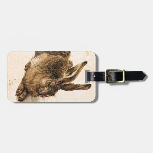 Albrecht Durer Young Hare Bagagelabel (Voorkant horizontaal)