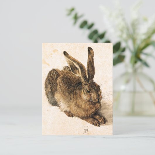 Albrecht Durer Young Hare Briefkaart (Staand voorkant)