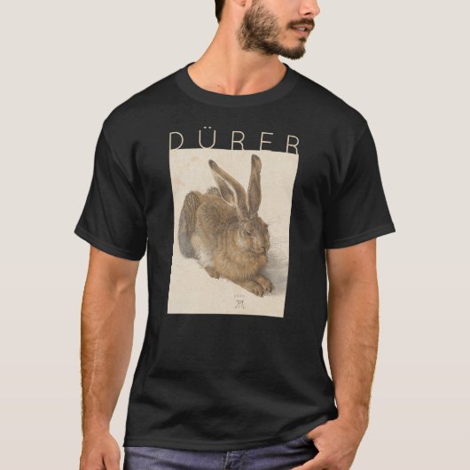 Albrecht Dürer Young Hare Bunny Rabbit Easter T-shirt (Voorkant)