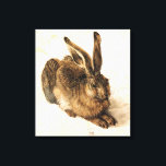 Albrecht Durer Young Hare Canvas Afdruk<br><div class="desc">Albrecht Durer Jonge Haas canvas wrap. Gouache en Waterverf op papier. Albrecht Durer, een kunstenaar uit de Noordelijke Renaissance, stond bekend om zijn etsen, maar hij was ook een bekwaam aquarelschilder. Jonge Haas (Feldhase) is een van de bekendste dierenschilderijen aller tijden. Het werk beschikt over een mooi konijn met lang...</div>