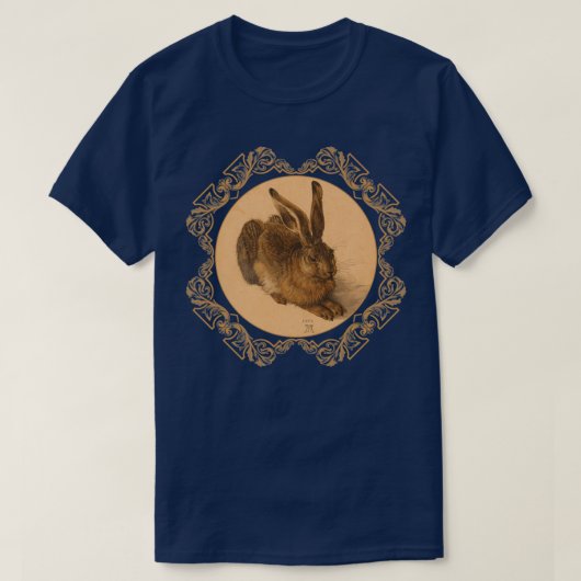 Albrecht Durer Young Hare Feldhase T-shirt (Design voorkant)