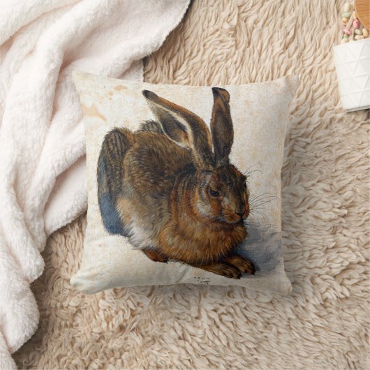 Albrecht Dürer Young Hare Kussen (Deken)
