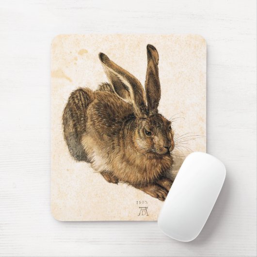 Albrecht Durer Young Hare Muismat (Met muis)