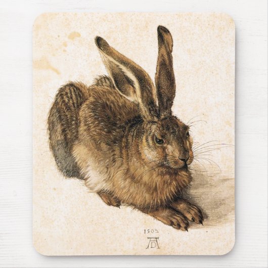 Albrecht Durer Young Hare Muismat (Voorkant)