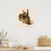 Albrecht Durer Young Hare Poster (Keuken)